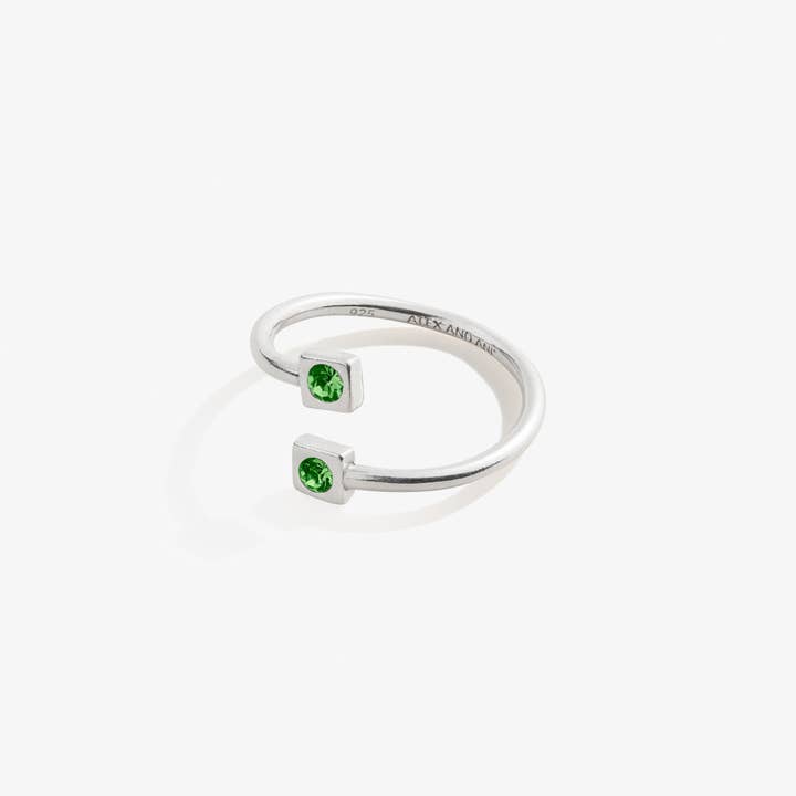 Alex + Ani - Wholesale Multi-Stone Ring - August Birthstone Peridot Ring Wrap