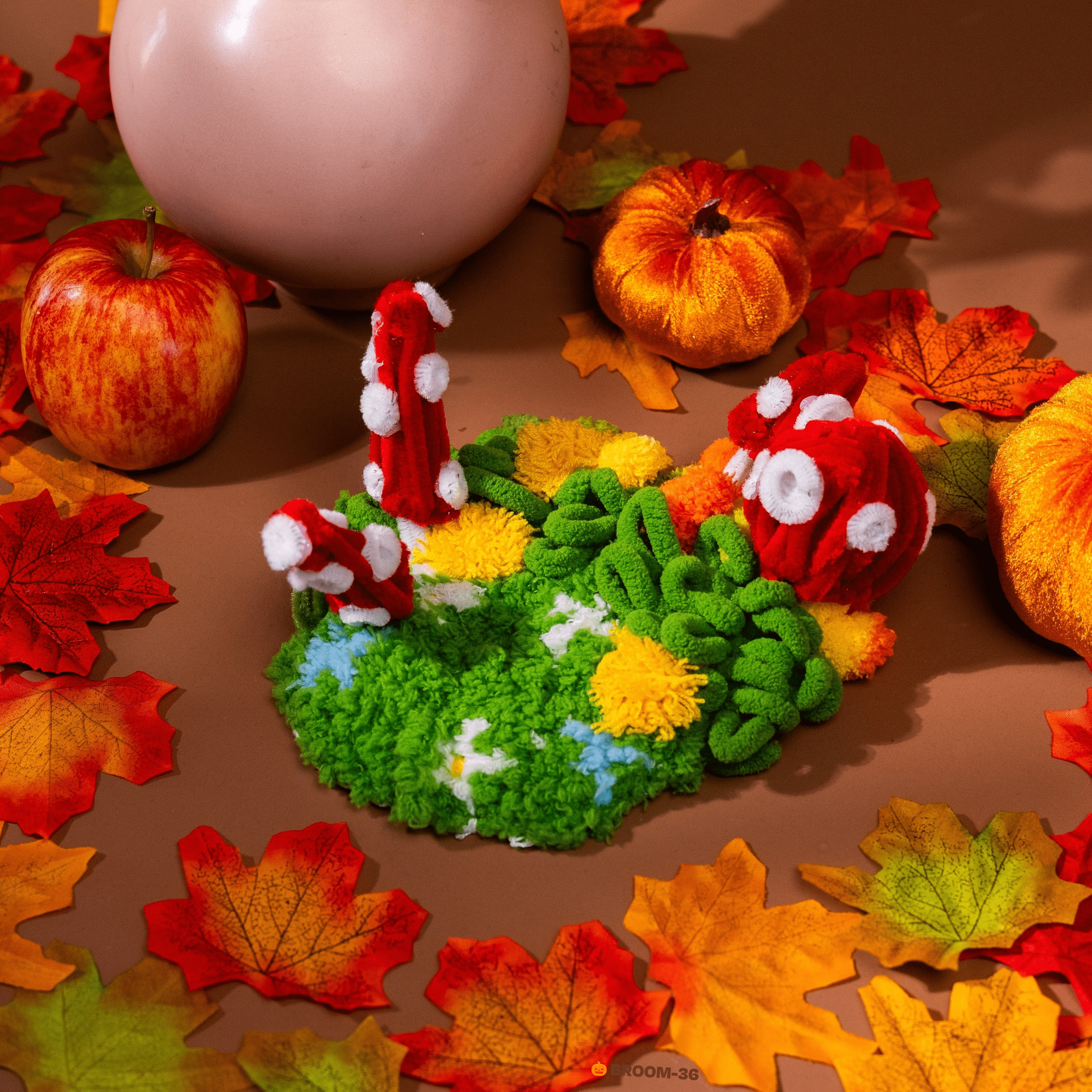 Craft Club – Kit de artesanato DIY por atacado – PRADO DE COGUMELOS - Kit de Bases para Copos de Musgo2