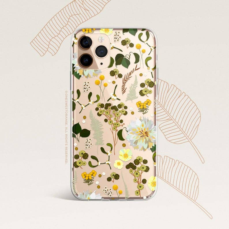 Onesweetorange - Wholesale Phone Case - Women's - iPhone Yellow Floral Case0