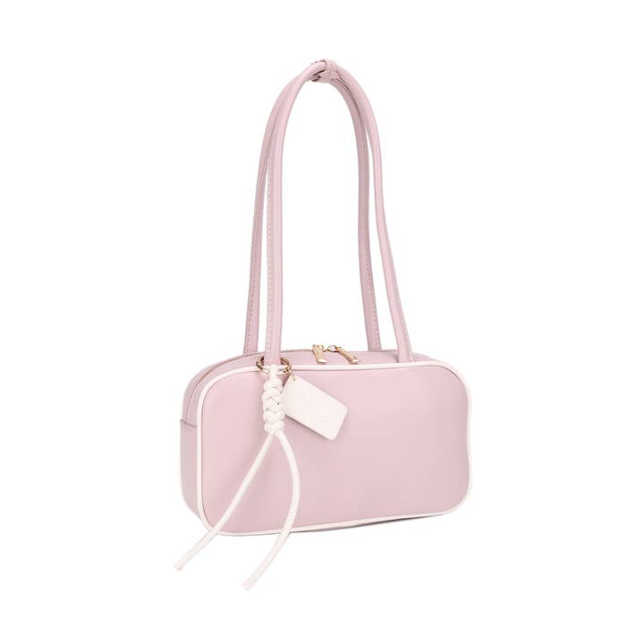 EKO Double Handle Boxy Shoulder Bag for wholesale by MALI + LILI