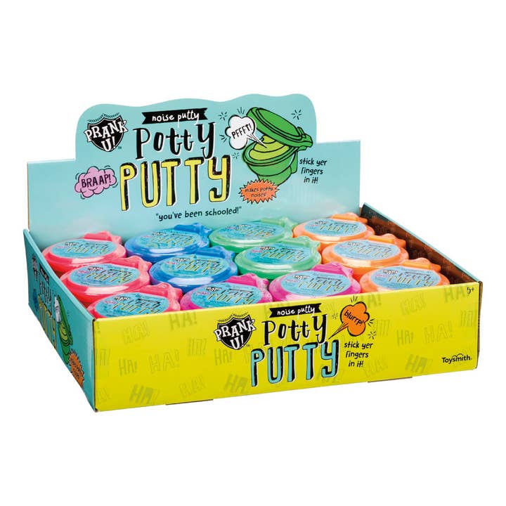 Toysmith - Wholesale Putty/Slime - Kids - Prank U! Potty Putty Noise Putty in Toilet