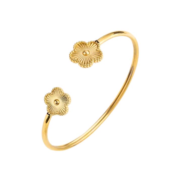 Double Clover | Bracelet for wholesale by Coco Luna Collection