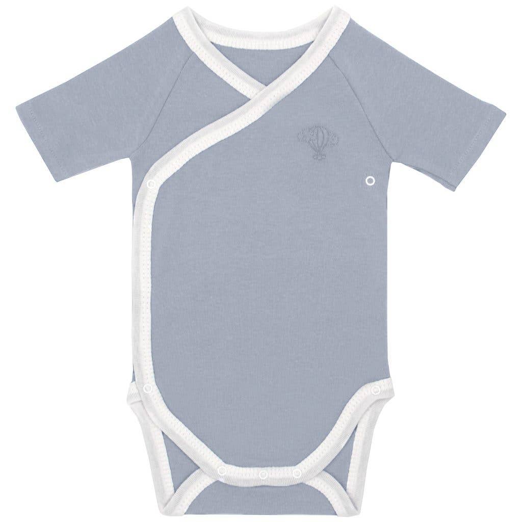 Premiers Moments - Paris – wholesale Overall - Baby – Ocean Kortärmad Bodysuit0