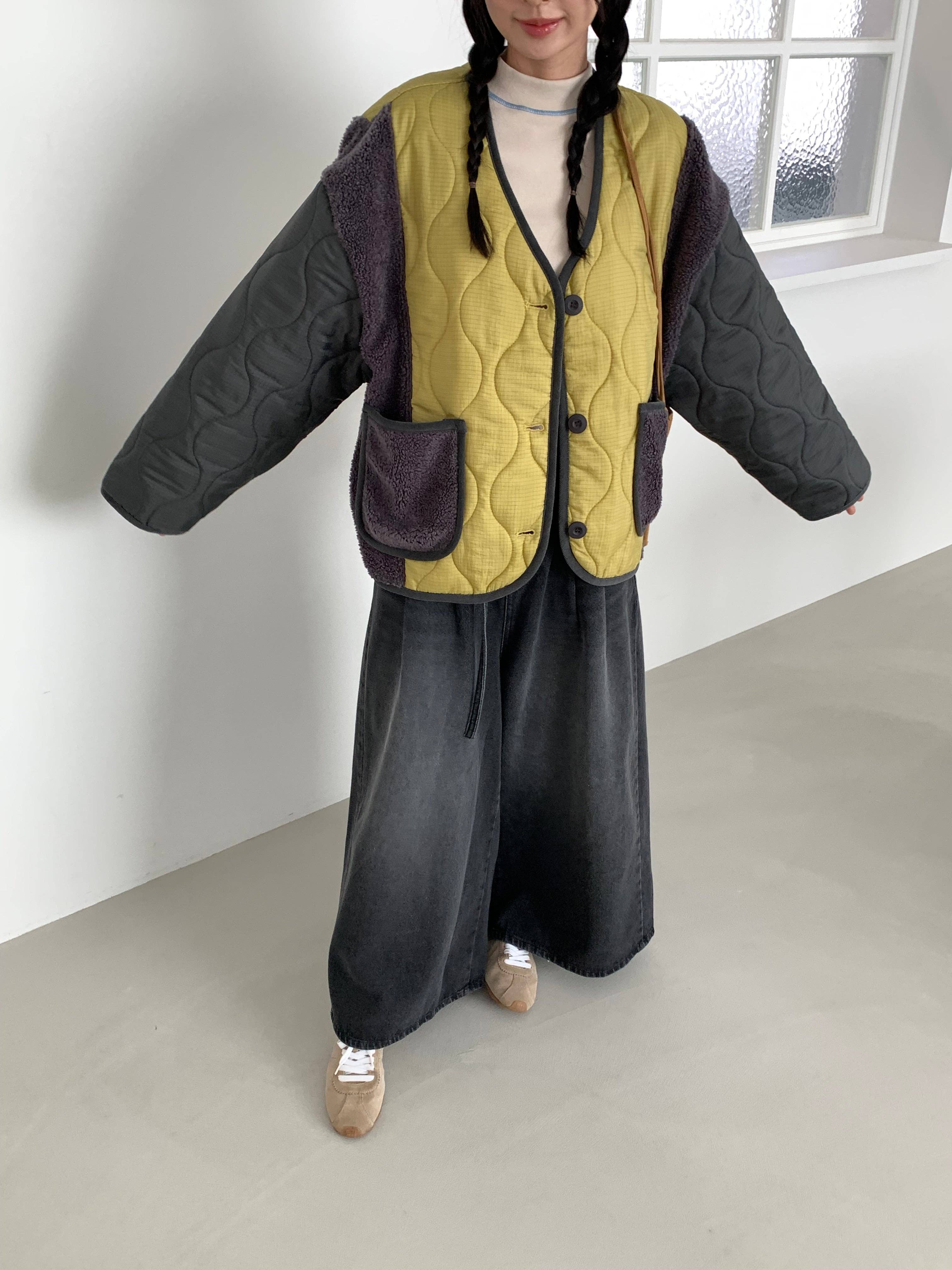 Little Light - Wholesale Puffer Jacket - Women's - Snoopy Limited Edition Sherpa Quilted Fleece Jacket7