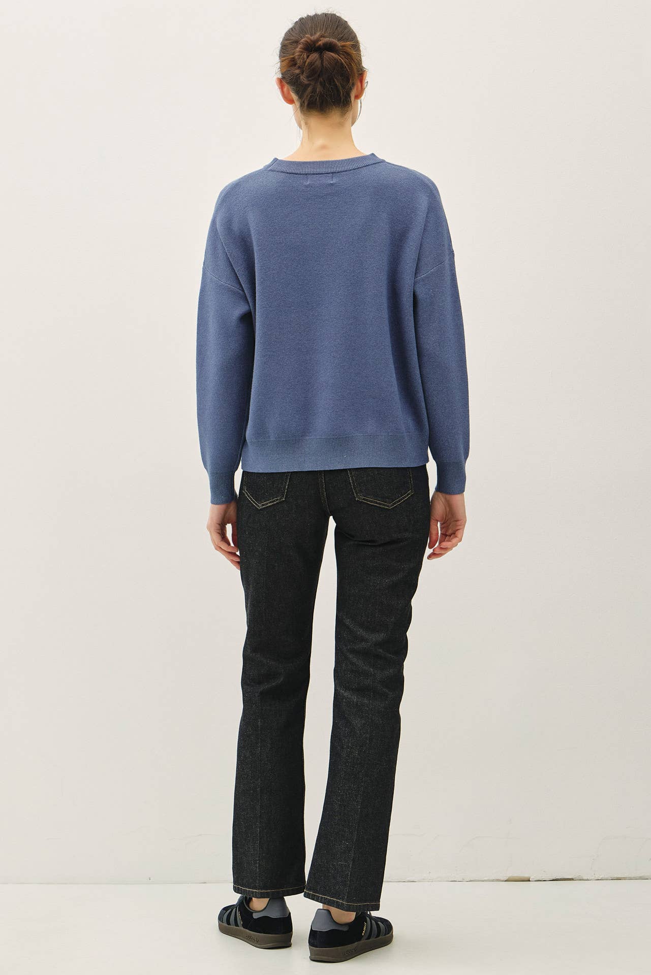 Be Cool - Wholesale Knit Sweater - Women's - CREW NECK BOXY FIT SWEATER12