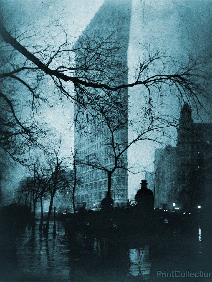 Flatiron Building at Night by Steichen for wholesale by Print Collection