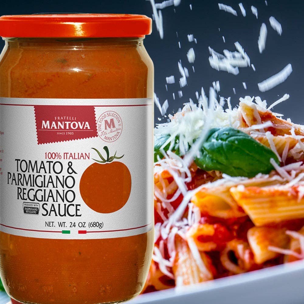 Fine Italian Food - Wholesale Sauce - Mantova Tomato & Parmigiano Reggiano Sauce, 24 oz.3