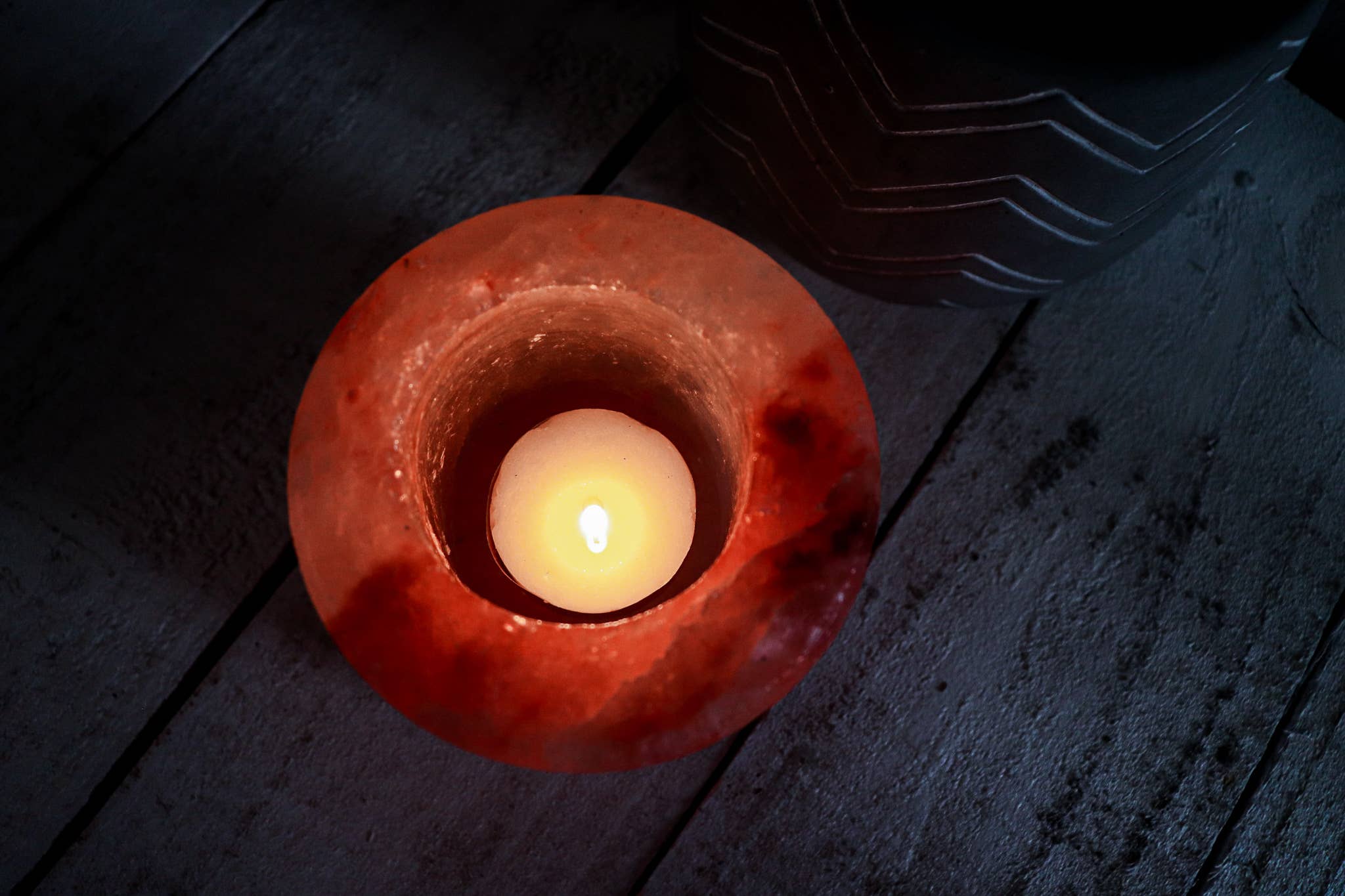 Himalayan Secrets - Wholesale Candle Holder - Cylinder Shape Tealight 3.5" (2lbs)1