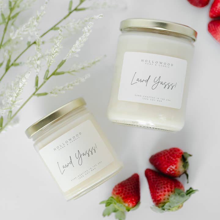 LAWD YASSS! | CANDLE for wholesale by HOLLOWOOD FRAGRANCE