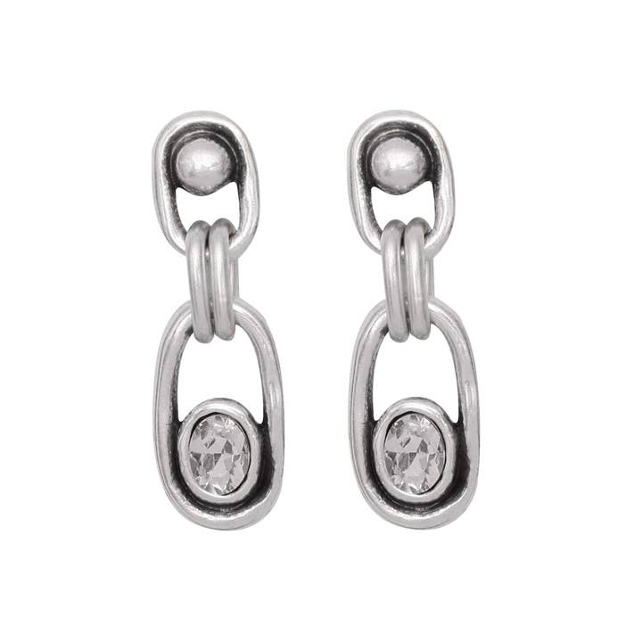 Handmade Pewter Earrings - 1828 for wholesale by Chanour