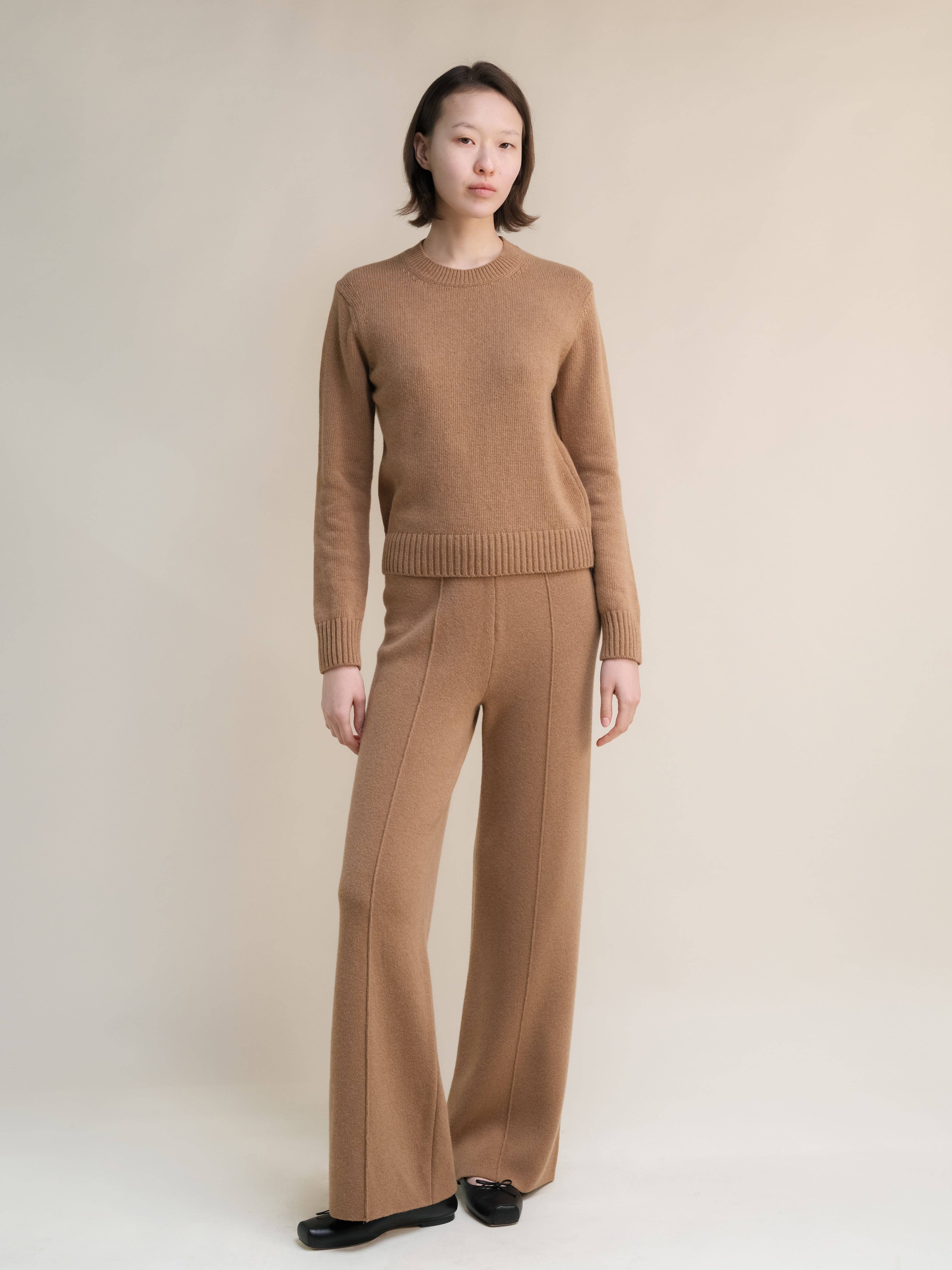 Lèmme - Wholesale Knit Sweater - Women's - Cashmere Mix Crewneck Sweater11