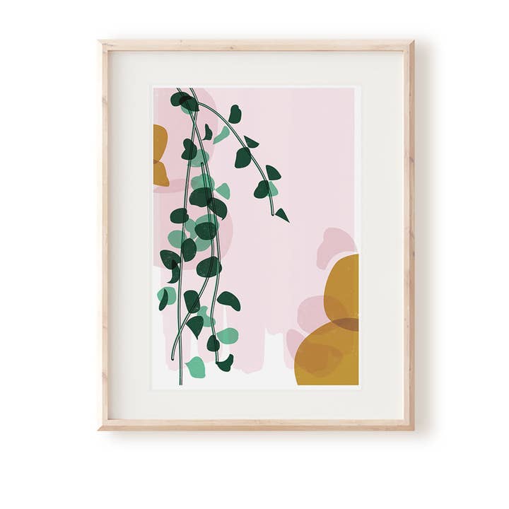 Impression d'art Peperomia pour la vente par Rachel Mahon Print