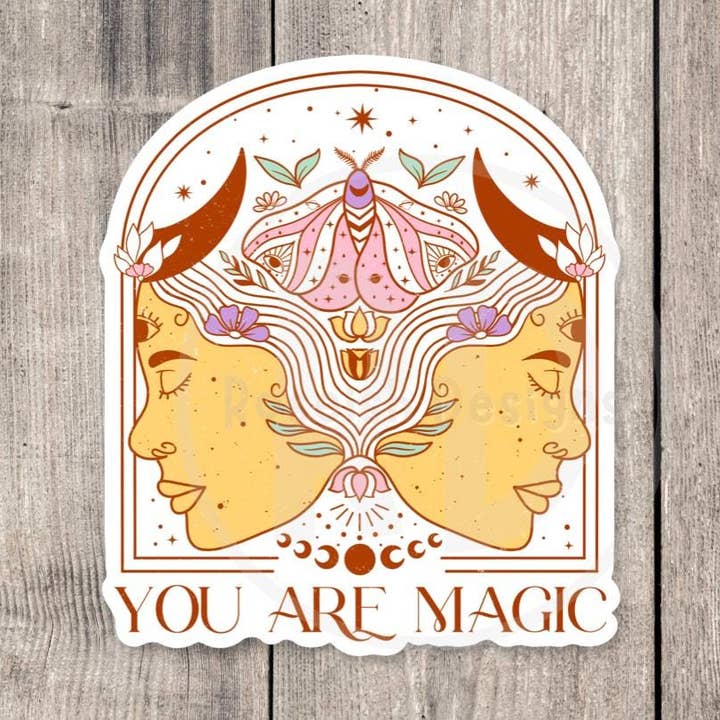 You are Magic - Vinyl Sticker and other Purchase Wholesale you are magic. Free Returns & Net 60 Terms on Faire trending on Faire.