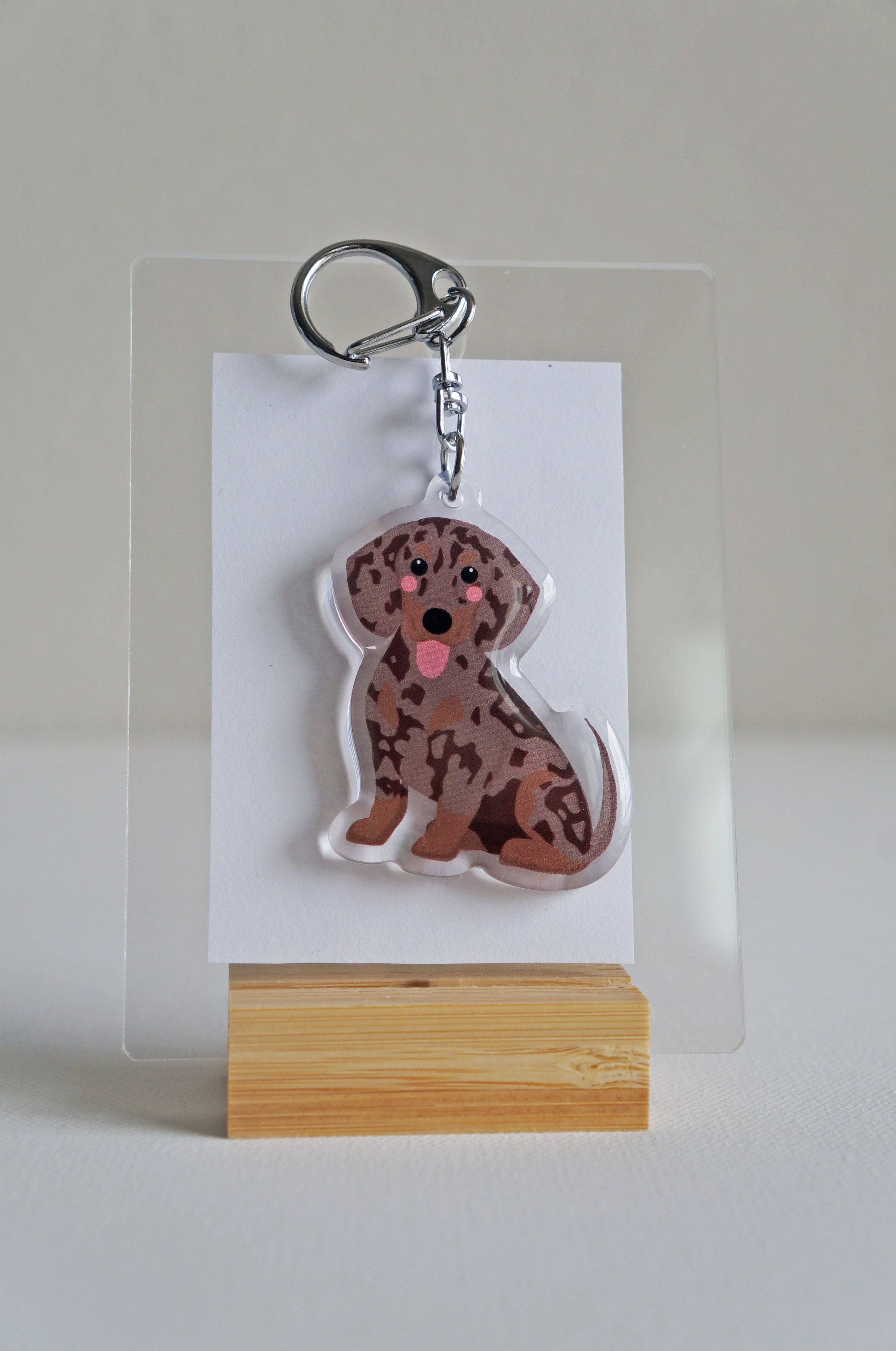 kiwi & WILLOW - Wholesale Keychain - Unisex - Dachshund Epoxy Keychain8