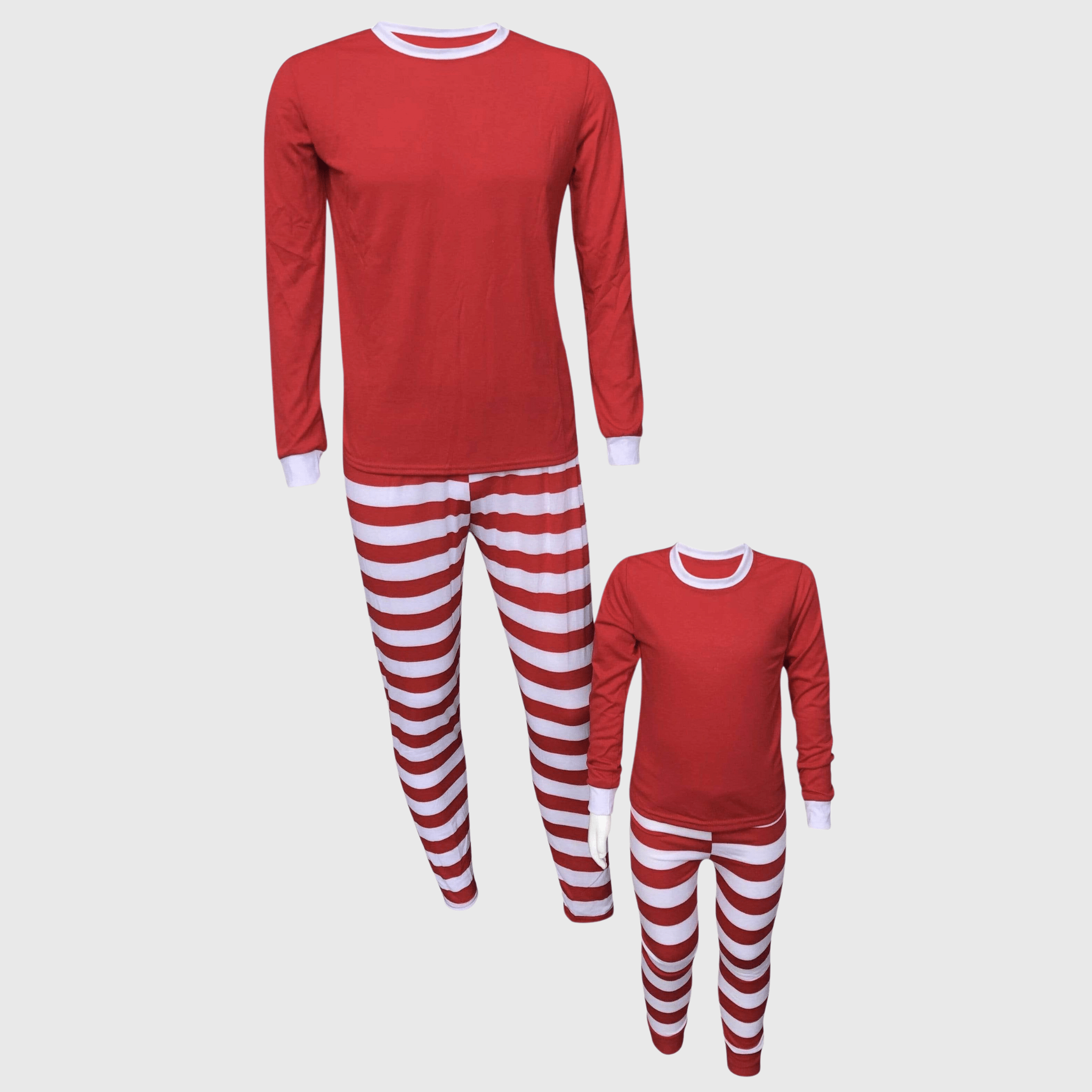 ILTEX Apparel - Wholesale Sleepwear Set - Women's - Christmas Red White Family Pajama Set (Kids & Adult)3
