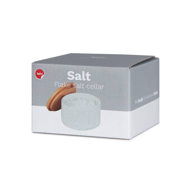 Balvi – wholesale Salt mill – Salt flake pot, Salt, bamboo/ceramic4