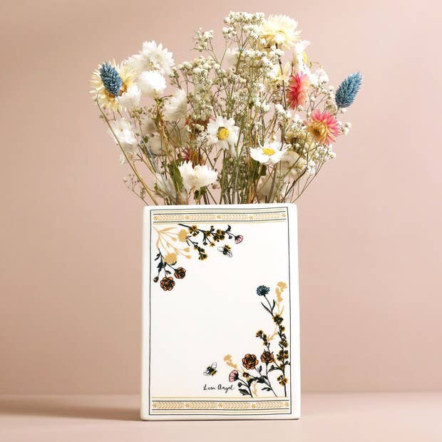 Lisa Angel - Wholesale Vase - Book of Flowers Book Vase4