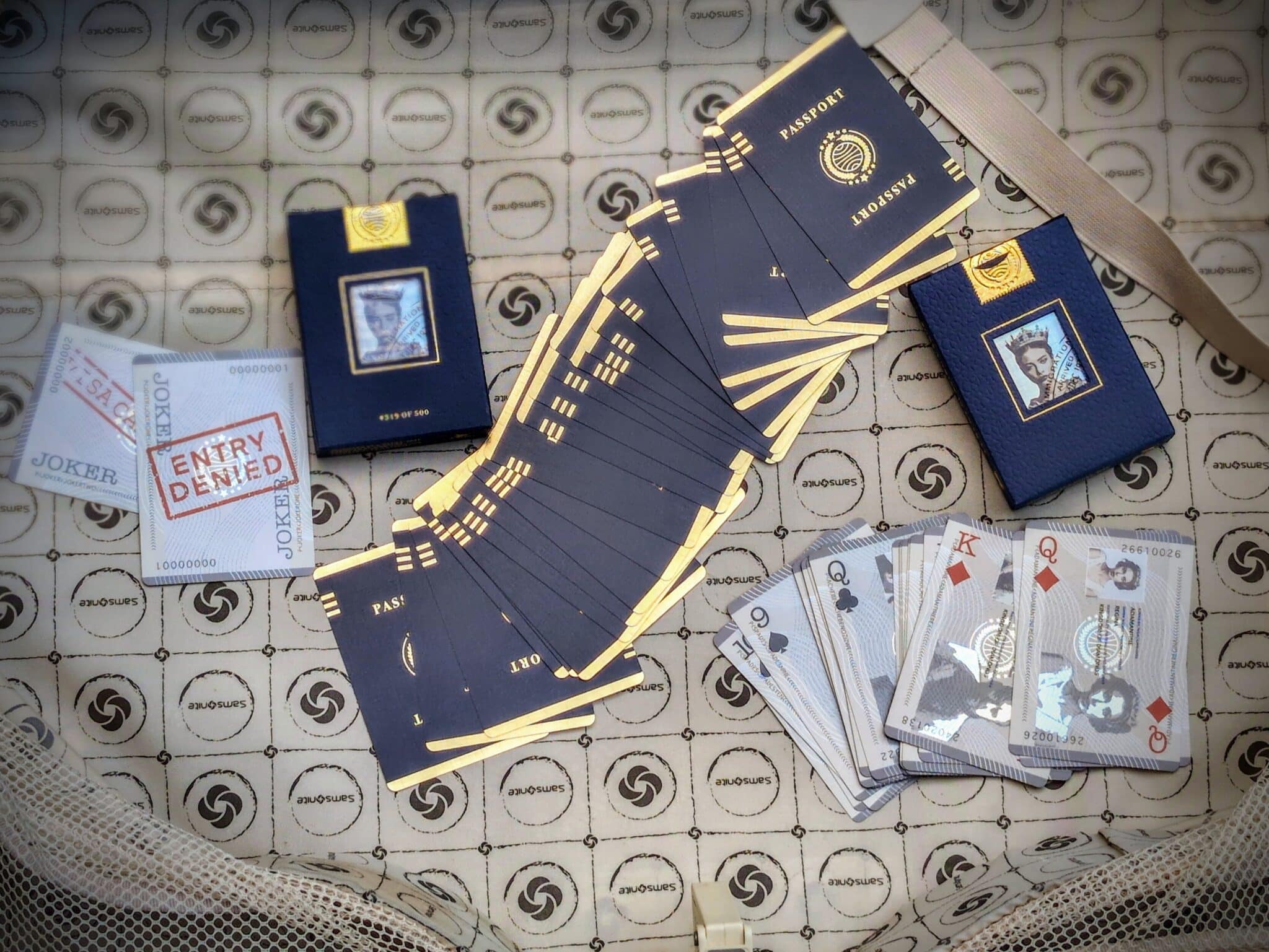 X-Decks - Wholesale Playing Cards - Globetrotter Passport Playing Card Set & Wallet by Sinecure4