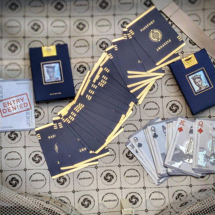 X-Decks - Wholesale Playing Cards - Passport Playing Cards and Puzzle by Sinecure1