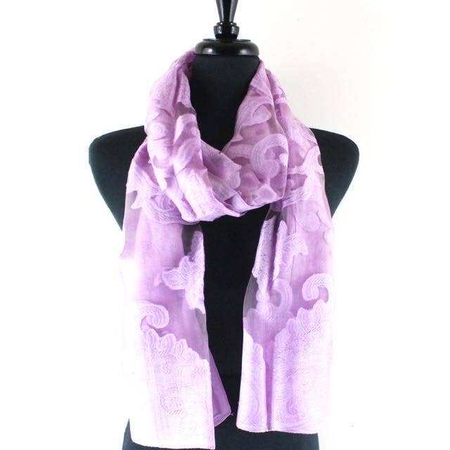 Pretty Persuasions – Großhandel Schal – Damen – JC19020 Durchsichtiger Schal/Schal „Shanghai Night Night“11