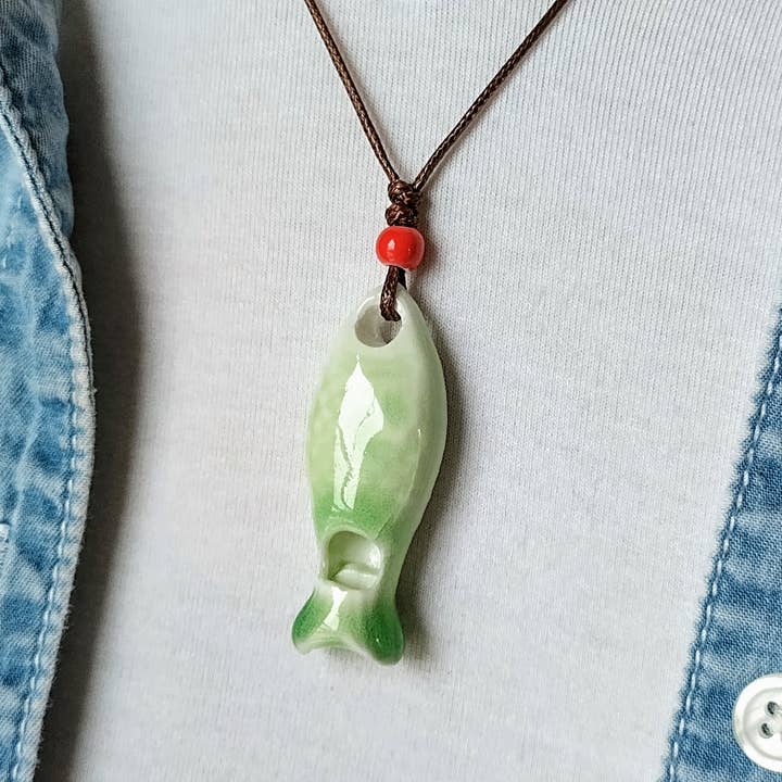 Piccadilly Pendants – wholesale Pendant/charm necklace – Fish Whistle, Coastal Jewelry, Nautical Necklace