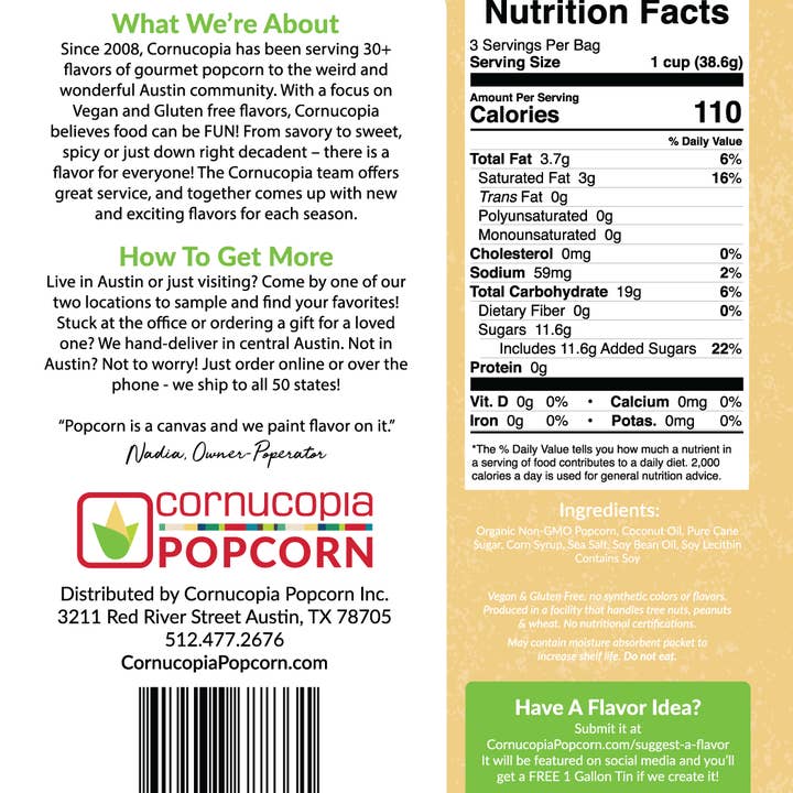 Cornucopia Popcorn - Wholesale Popcorn - Gourmet Popcorn Bundle Deal- 120 Signature Bags9