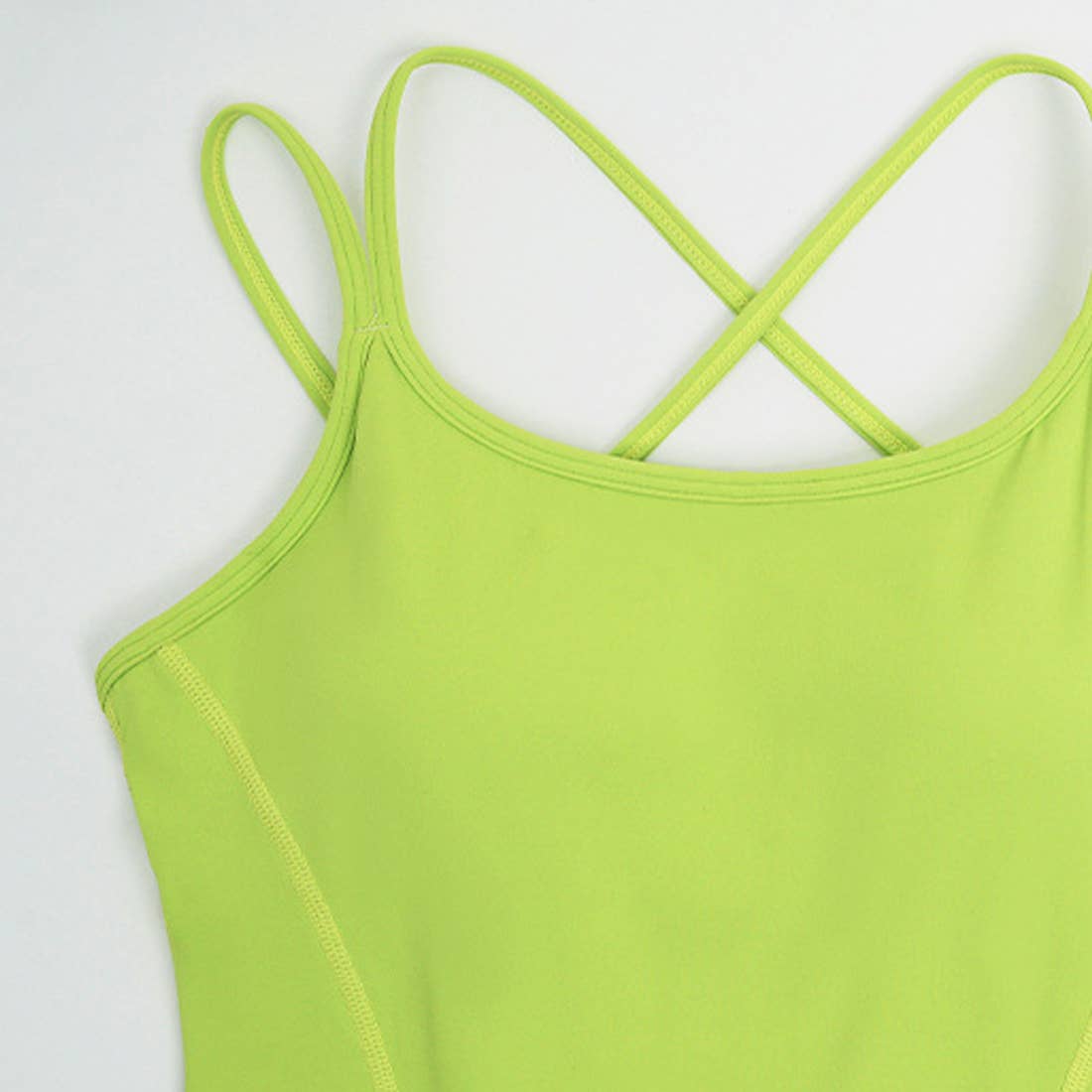 Sodalemon – wholesale Jumpsuit – Women's – Women Yoga Sleeveless Criss Cross Back Sport Jumpsuit6