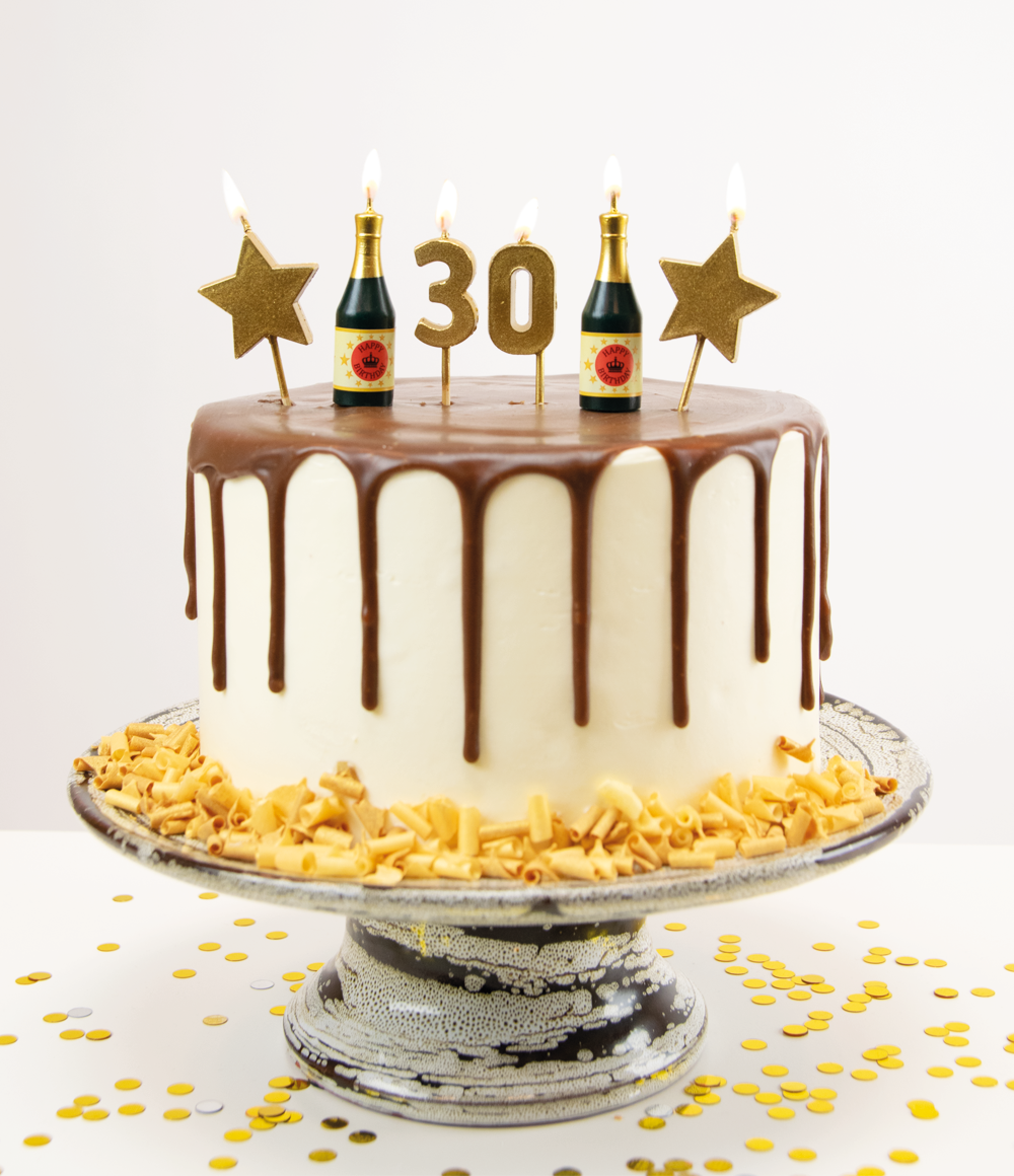 PD Party - Venta al por mayor Velas de tarta - Velas de tarta de cumpleaños - 30 años1