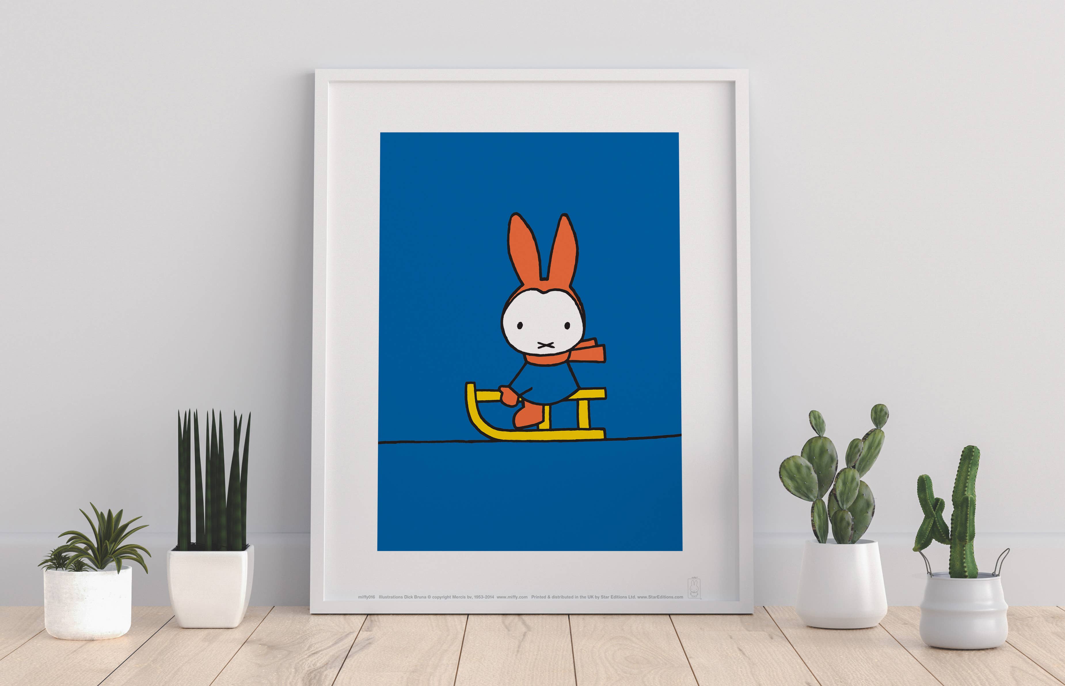 Star Editions - Vendita all'ingrosso Stampa artistica - Stampa artistica premium Miffy - Sledge - 11X14»0