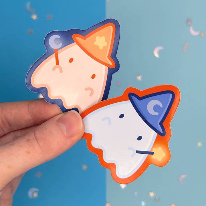 Poppodopolis – wholesale Sticker – Magical Ghosties Single Sticker Set0