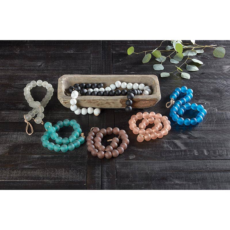 47th & Main (Creative Brands) - Wholesale Decorative Tabletop Object - Decor Beads - Clear Glass3