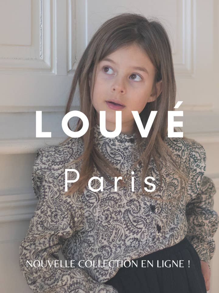 JULIETTE BLOUSE WITH CASHMERE PRINT CEREMONY for wholesale by LOUVÉ PARIS