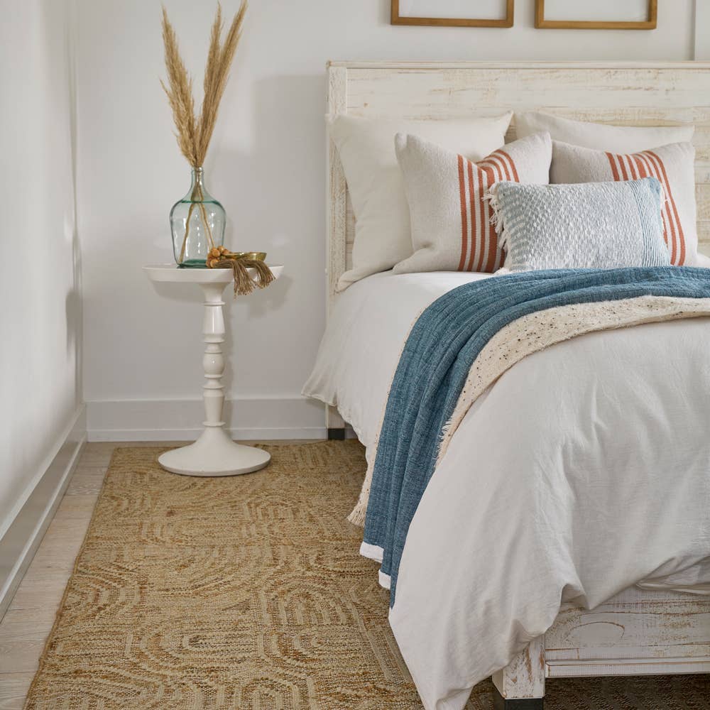 Tempaper & Co ® – Tapete de corredor por atacado – Tapete Swell Natural & Cream 2'3" x 8' Juta e Lã Runner5