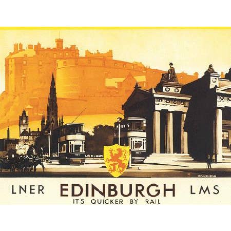 PosterSource - Wholesale Poster - Edinburgh / Scotland Reprint