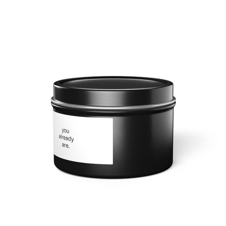 Belief Statements - Wholesale Travel Candles - Unstoppable Tin Candles