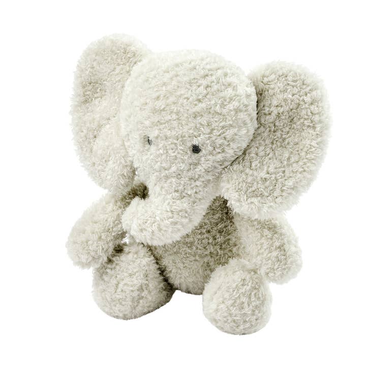 Éléphant en peluche TEDDY pour bébé – 25 cm – Jouet câlin doux pour bébé – Gris pour la vente par Nattou