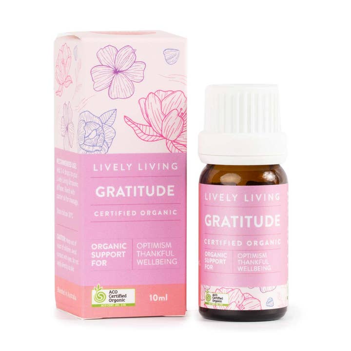 Gratitude Organic Essential Oil 10ml for wholesale by Lively Living