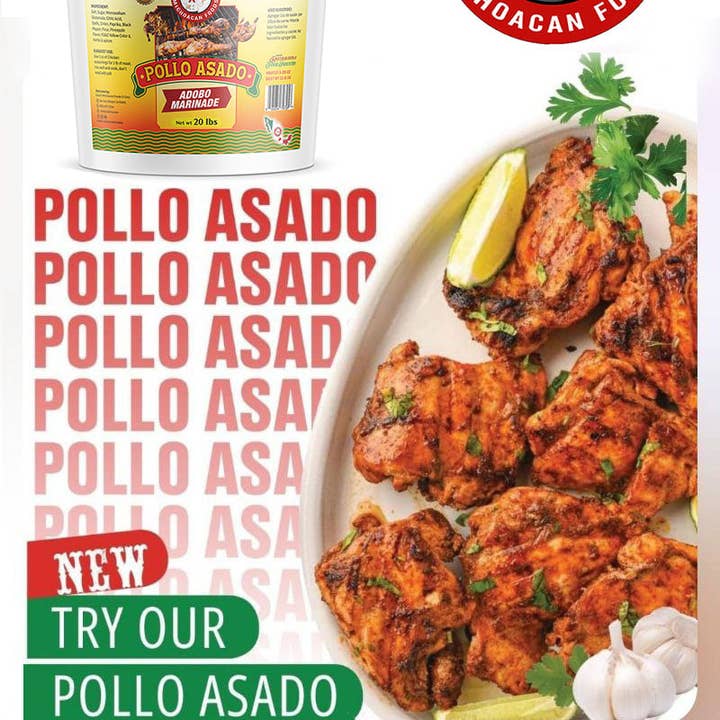 Kuko's adobos marinade sauce and seasoning - Wholesale Marinade - POLLO ASADO CON PINA Rojo Marinade4