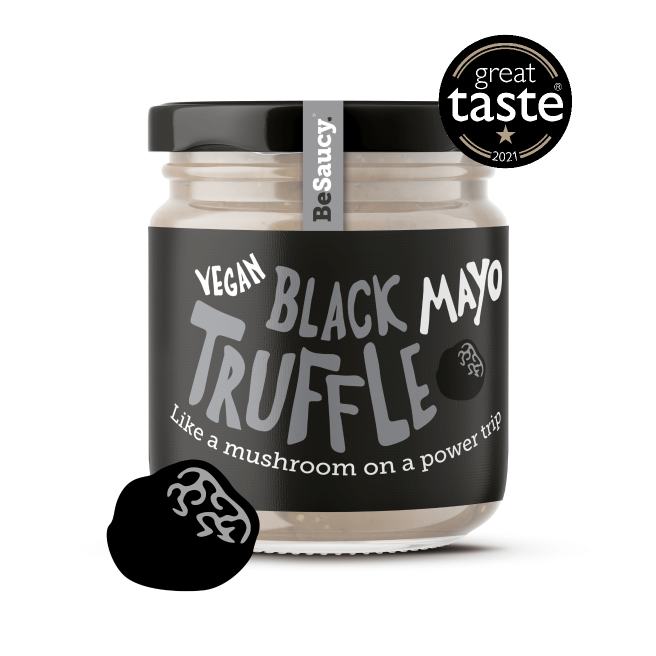 BeSaucy - Wholesale Mayo - Vegan Black Truffle Mayo1