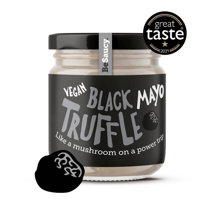 BeSaucy - Wholesale Mayo - Vegan Black Truffle Mayo1