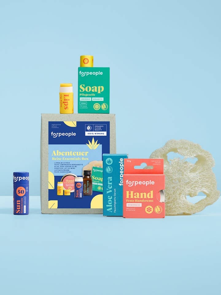 Caixa de Aventura e Viagem por atacado de forpeople skincare GmbH