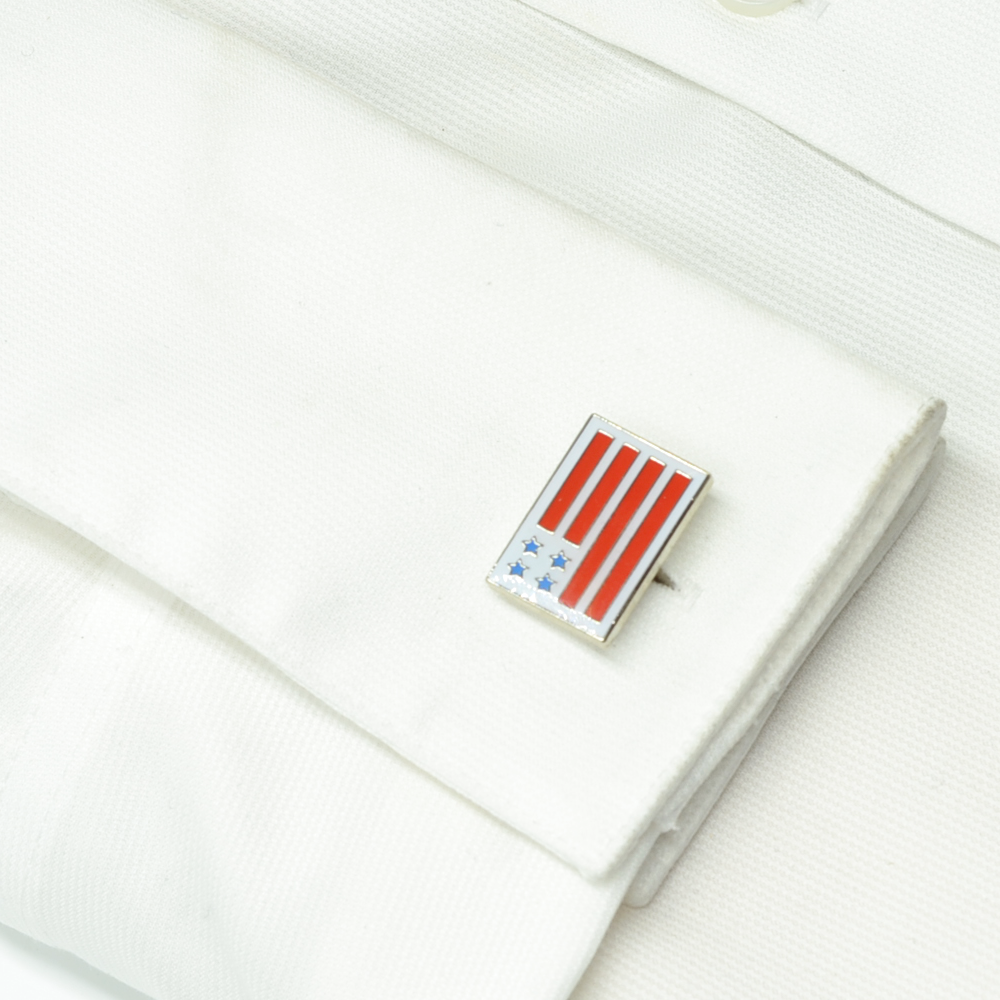 Curated Basics - Wholesale Cufflinks - Flag Cufflinks2