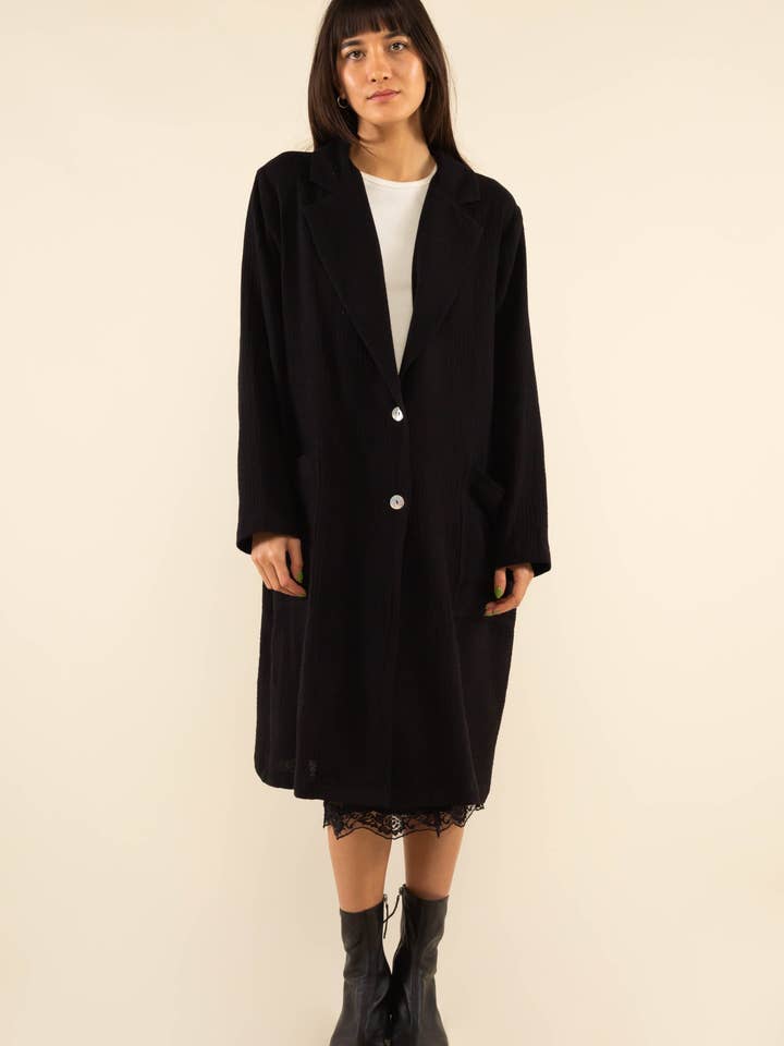 NLT - Vente Manteau – femme - Plumeau en gaze de coton Bella