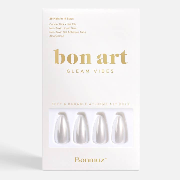 Bonmuz – Großhandel Aufpress-/Fake-Nägel – Frosting Sugar Pop | Weiche und langlebige Nägel zum Aufdrücken