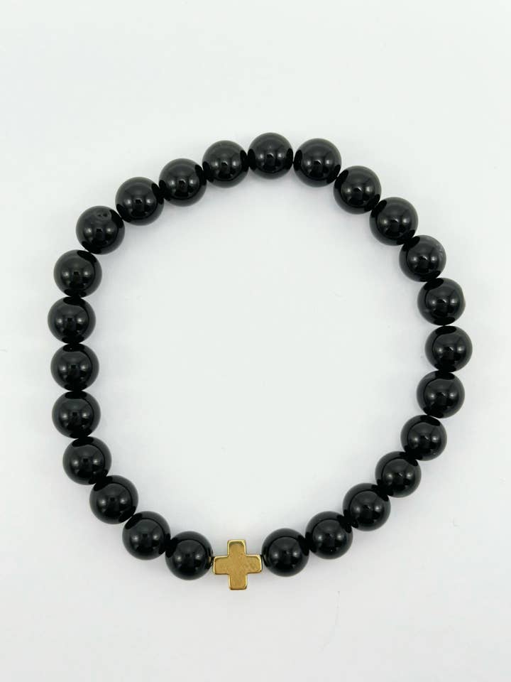 Stainless steel bracelet 324DS16 for wholesale by BYREN | ÉLINE L'ATELIER