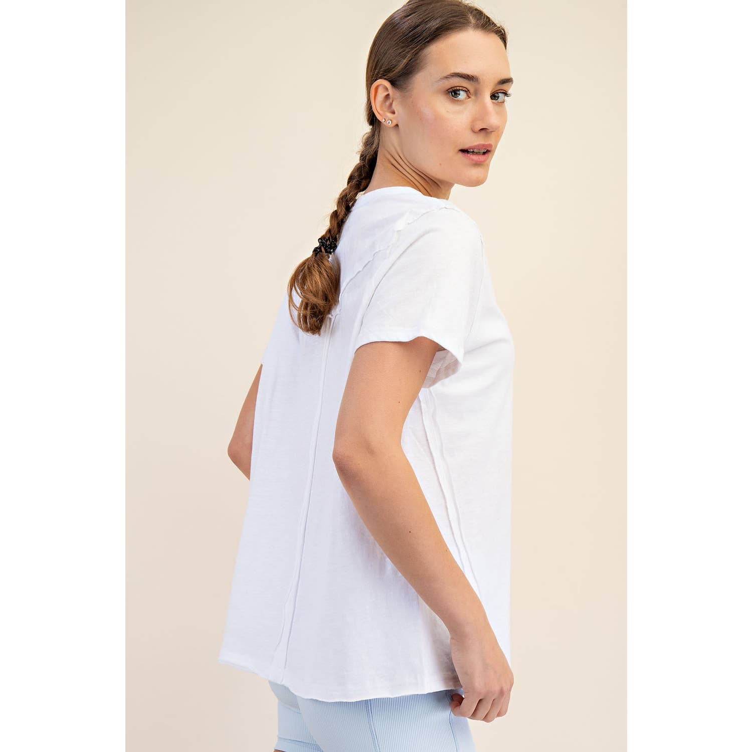 Rae Mode - Wholesale Athletic Top - Women's - COTTON CLUB SHORT SLEEVE TOP6