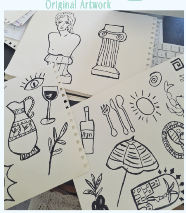 Melci Studio - Vente Ensemble de vêtements d'intérieur – femme - Ensemble Deux Pièces pour Dîner 100% Coton2