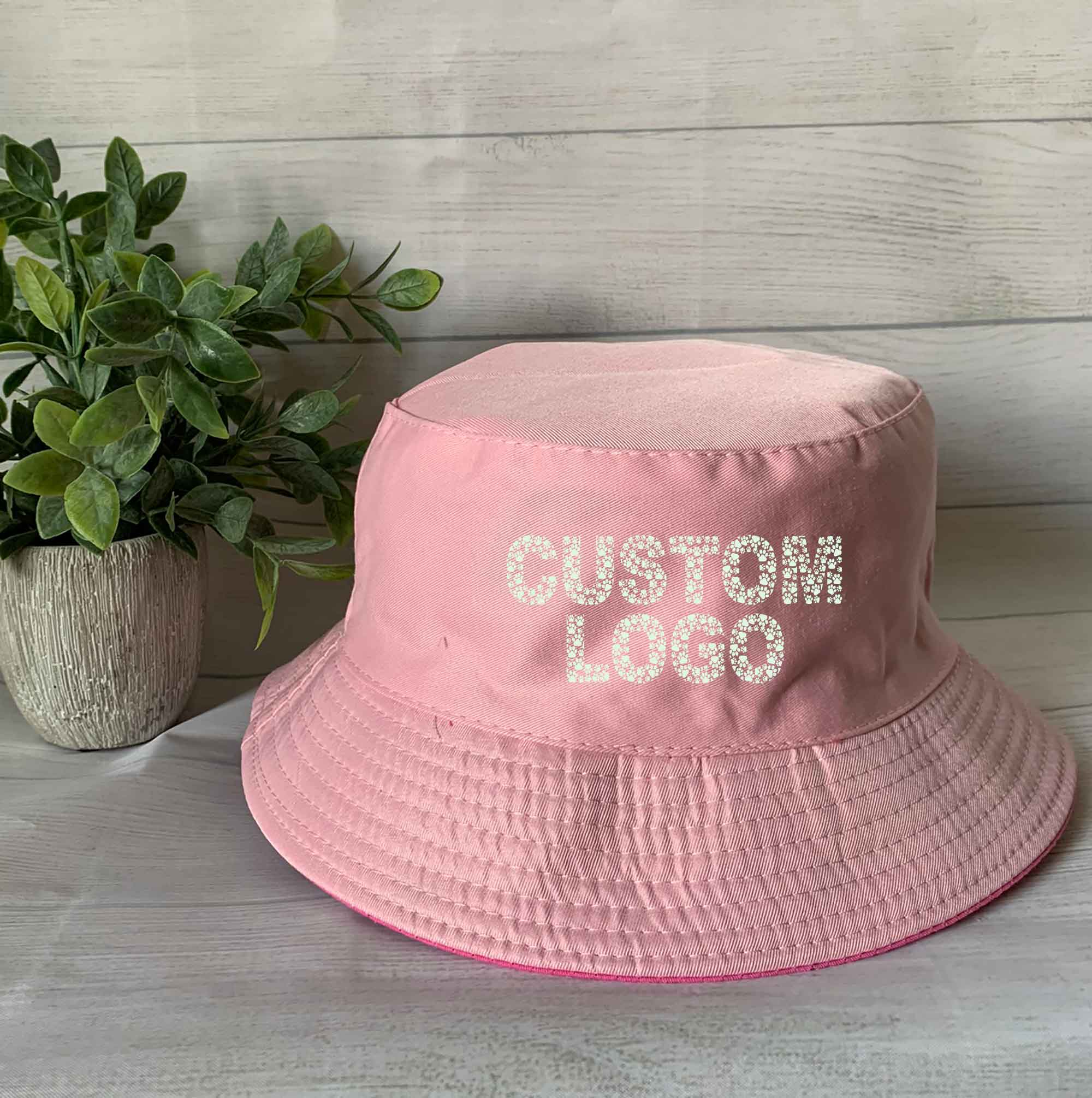One Nine - Wholesale Bucket Hat - Women's - Custom Print Logo/Text Bucket Hat6