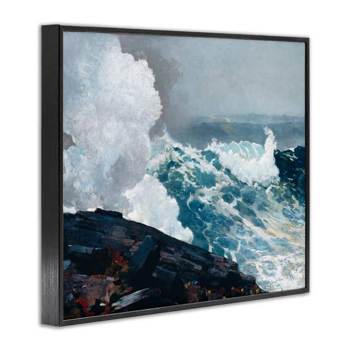 Stupell Industries - Wholesale Wall Sign - Ocean Waves & Cliffs - Framed Wall Art12