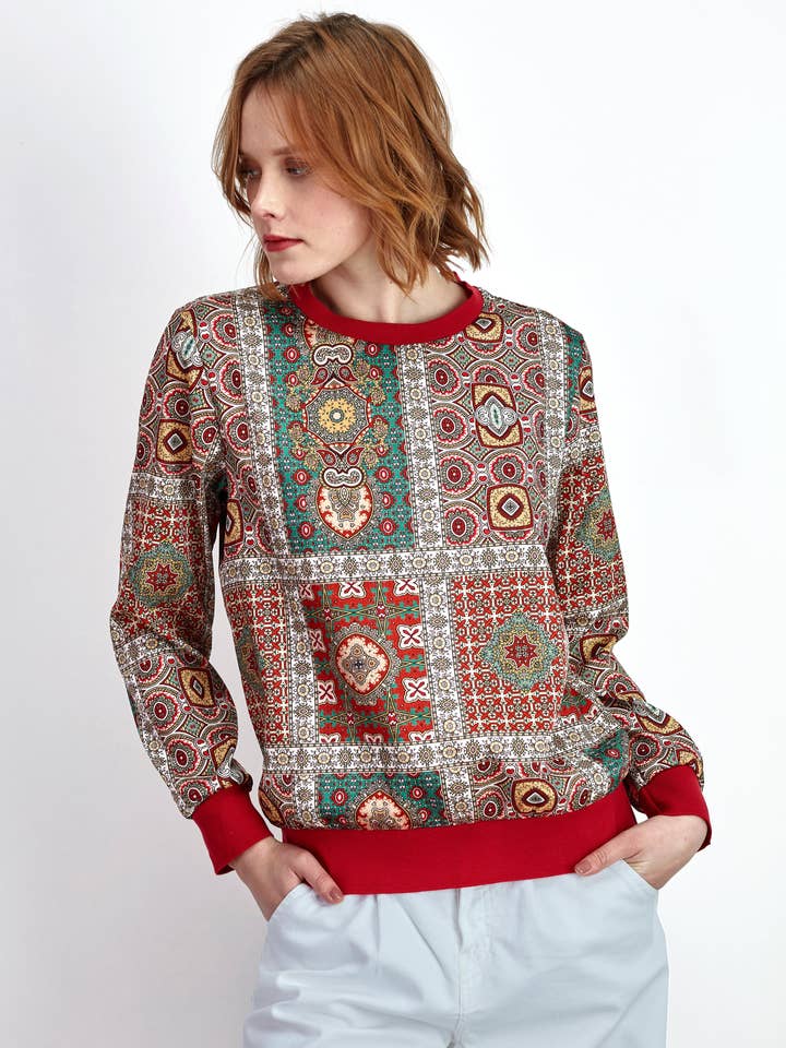 GUIMANOS - Wholesale Sweatshirt - Women's - Printed Fabric Camisole2